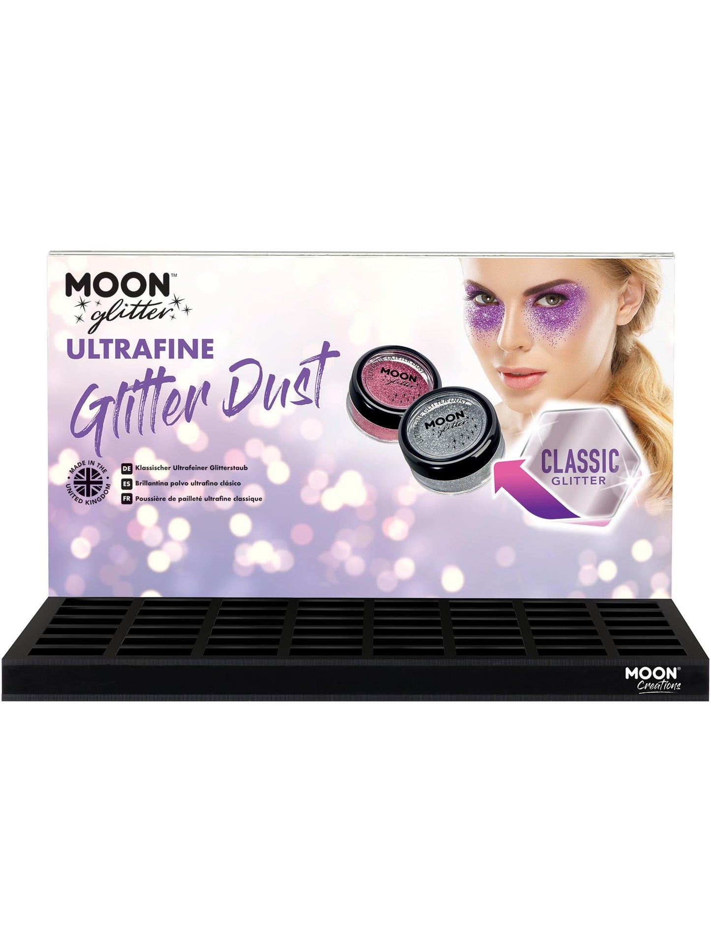 Smiffys Moon Glitter Classic Ultrafine Glitter Dust