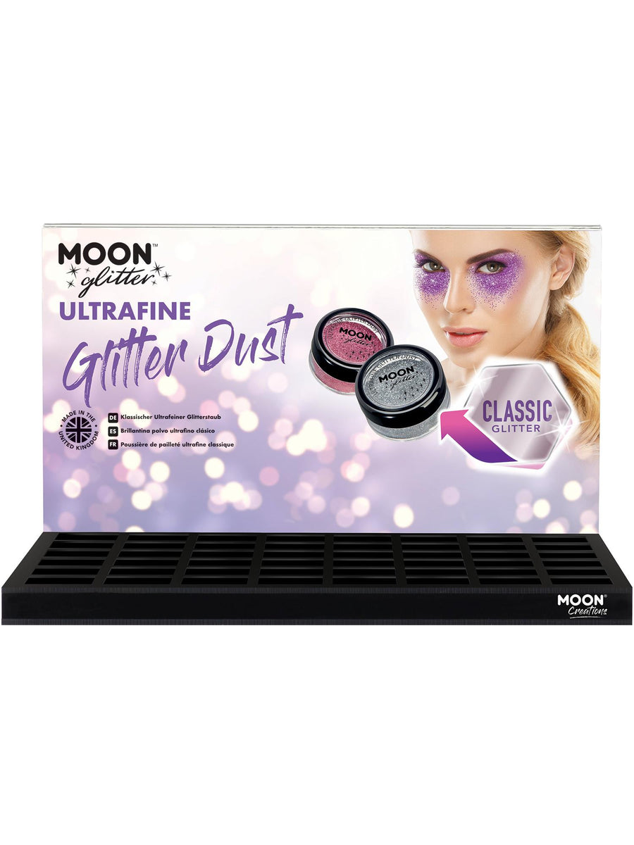 Smiffys Moon Glitter Classic Ultrafine Glitter Dust