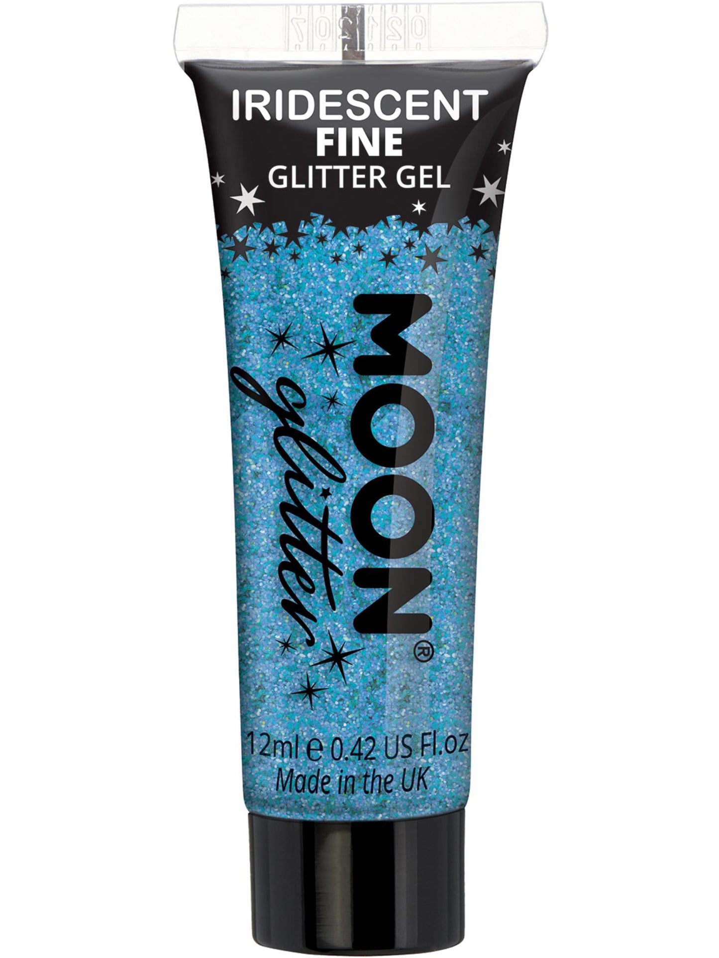 Smiffys Moon Glitter Iridescent Glitter Gel, Blue CD für Unisex