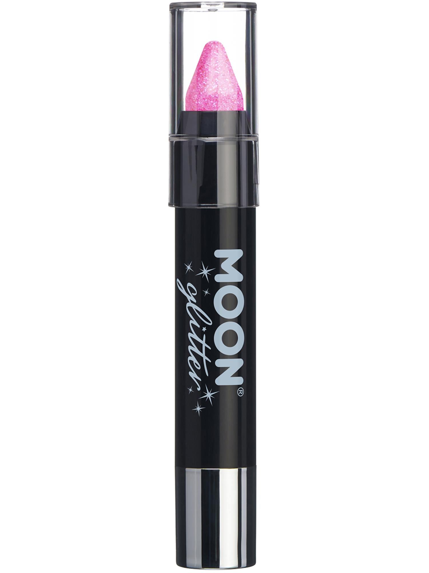 Smiffys Moon Glitter Iridescent Body Crayon Pink 3,2 g