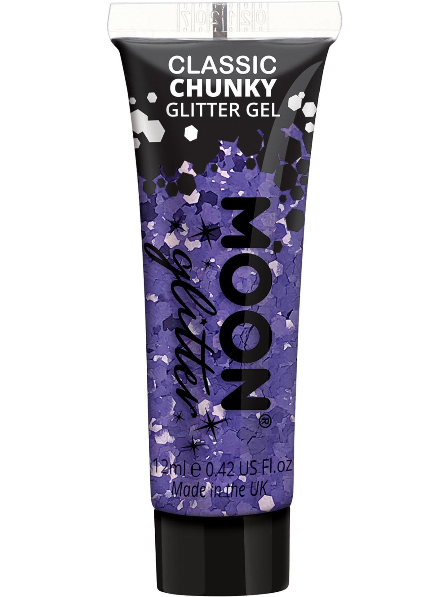 Smiffys Moon Glitter Classic Chunky Glitter Gel, Lavender CD für Unisex