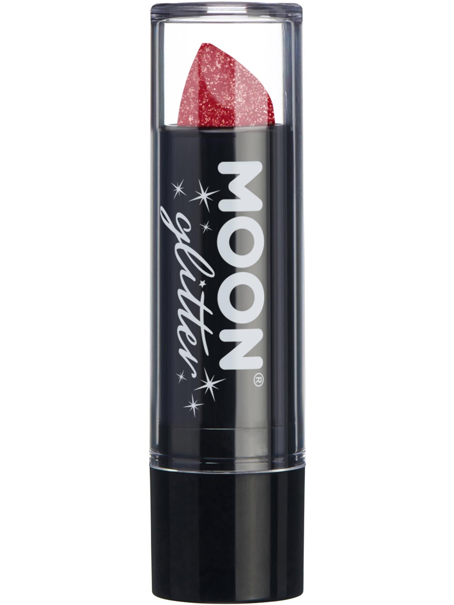 Smiffys Moon Glitter Iridescent Glitter Lipstick Cherry 4,2 g