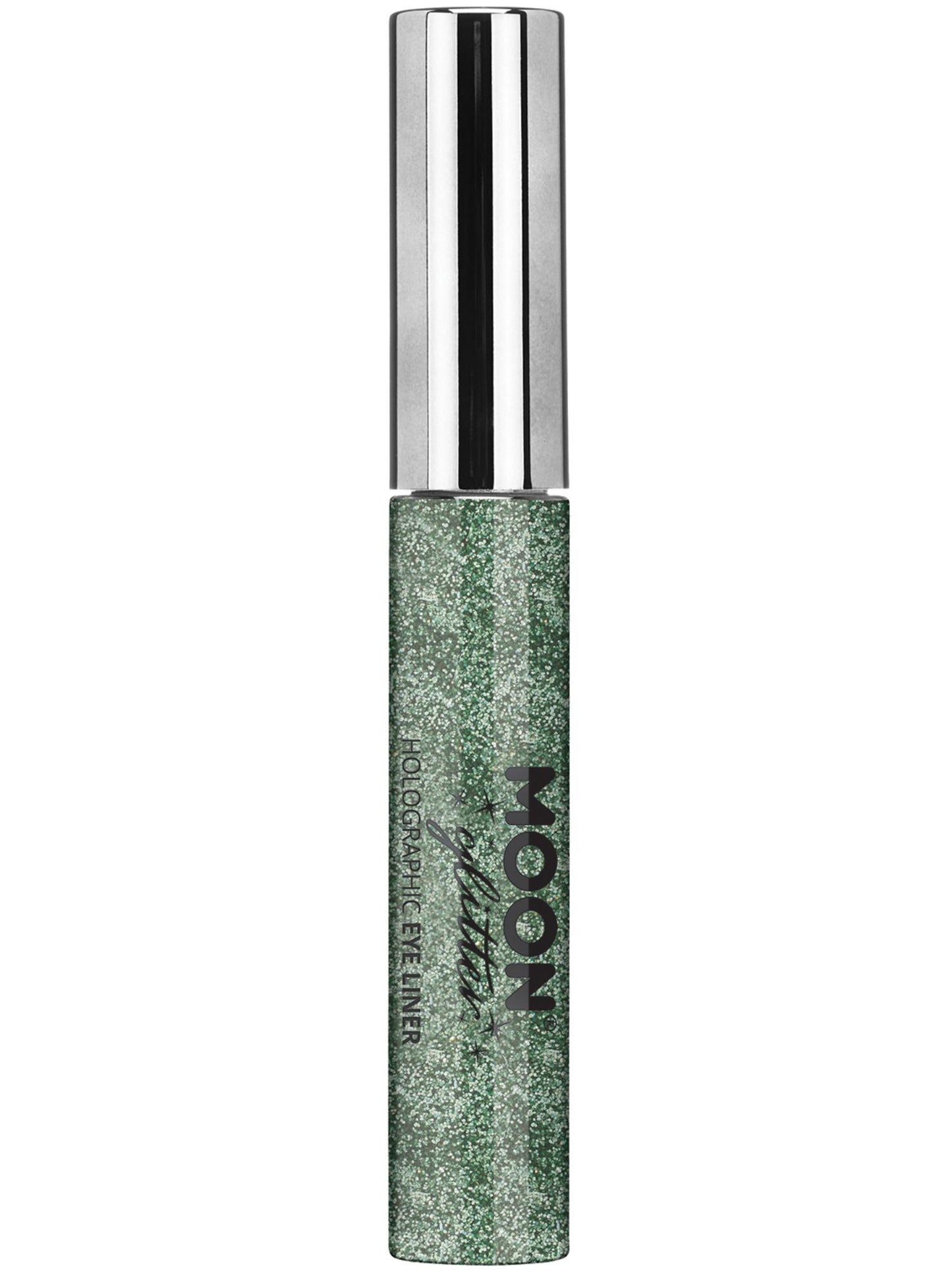 Smiffys Moon Glitter Holographic Glitter Eye Liner, Green CD für Unisex