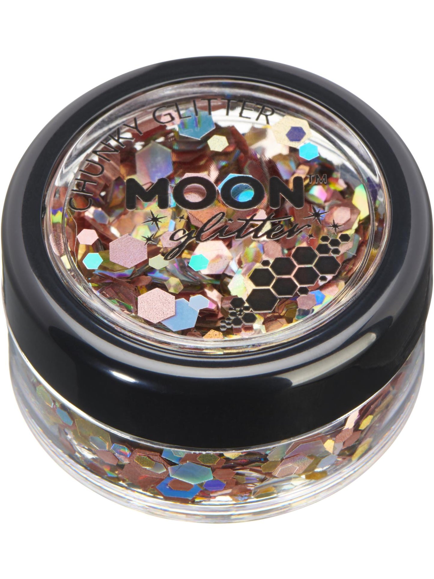 Smiffys Moon Glitter Mystic Chunky Glitter, Mixed Colours CD für Unisex