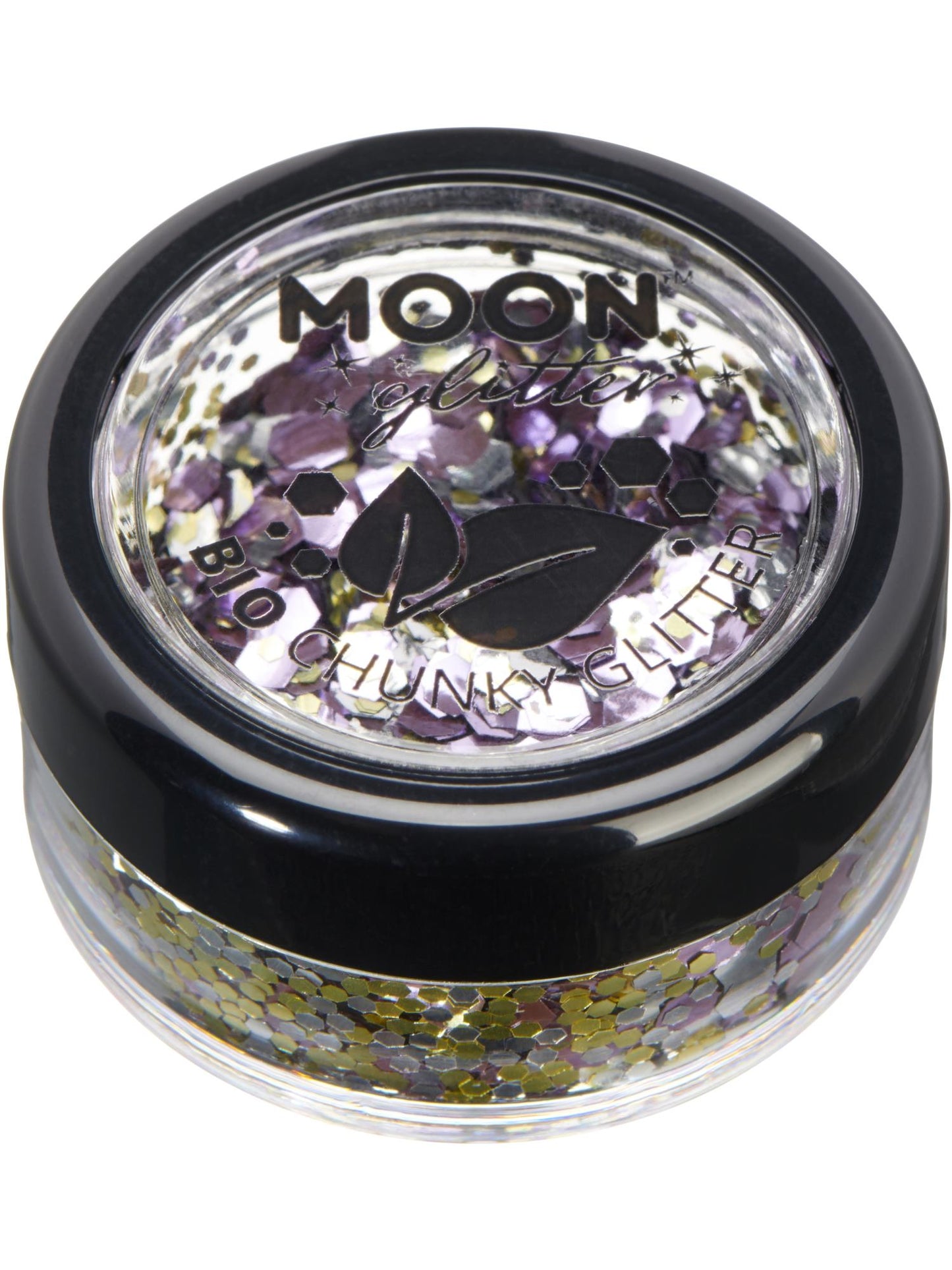 Smiffys Moon Glitter Mystic Bio Chunky Glitter CD für Unisex