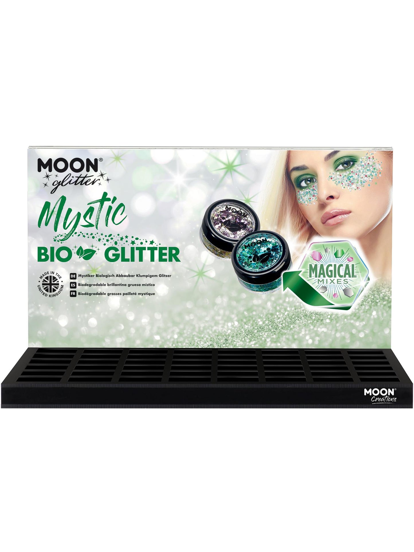 Smiffys Moon Glitter Mystic Bio Chunky Glitter, SF für Unisex