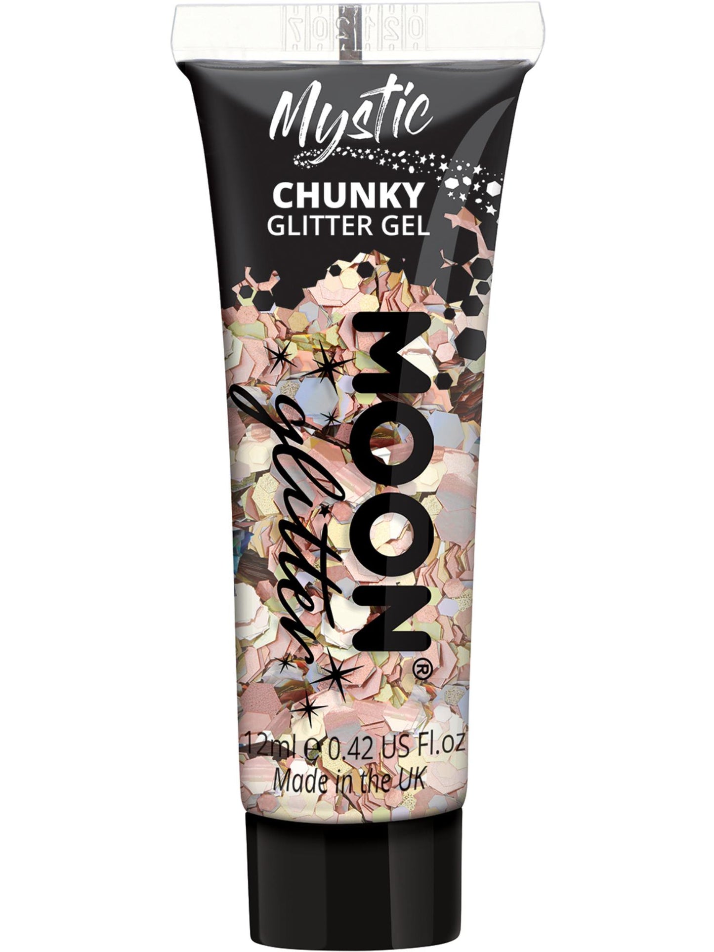 Smiffys Moon Glitter Mystic Chunky Glitter Gel Prosecco 12 ml