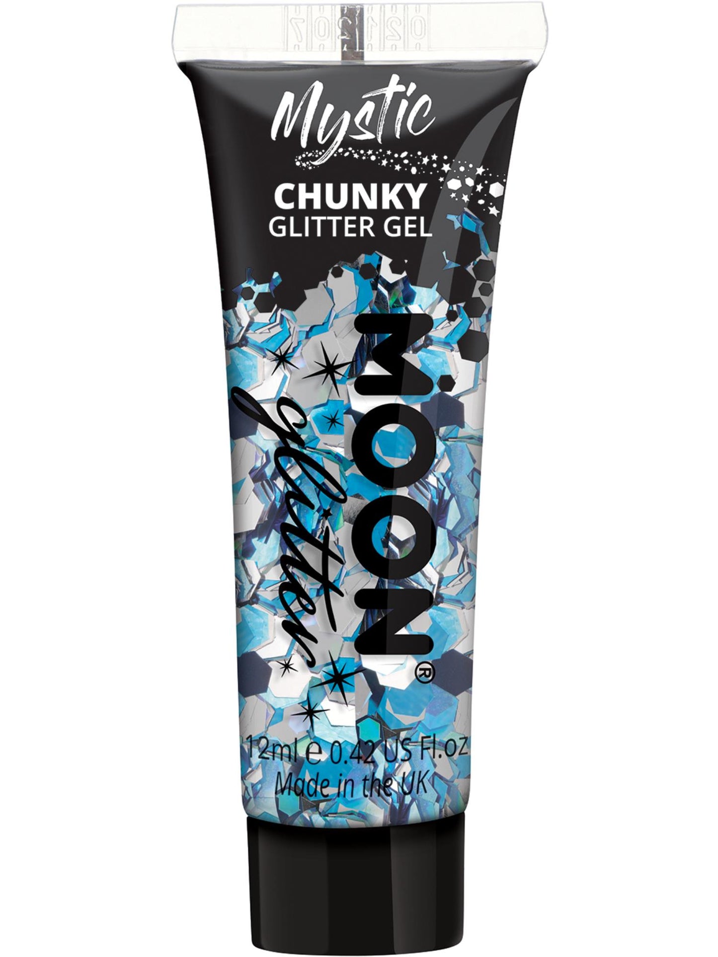 Smiffys Moon Glitter Mystic Chunky Glitter Gel 12 ml in gemischten Farben