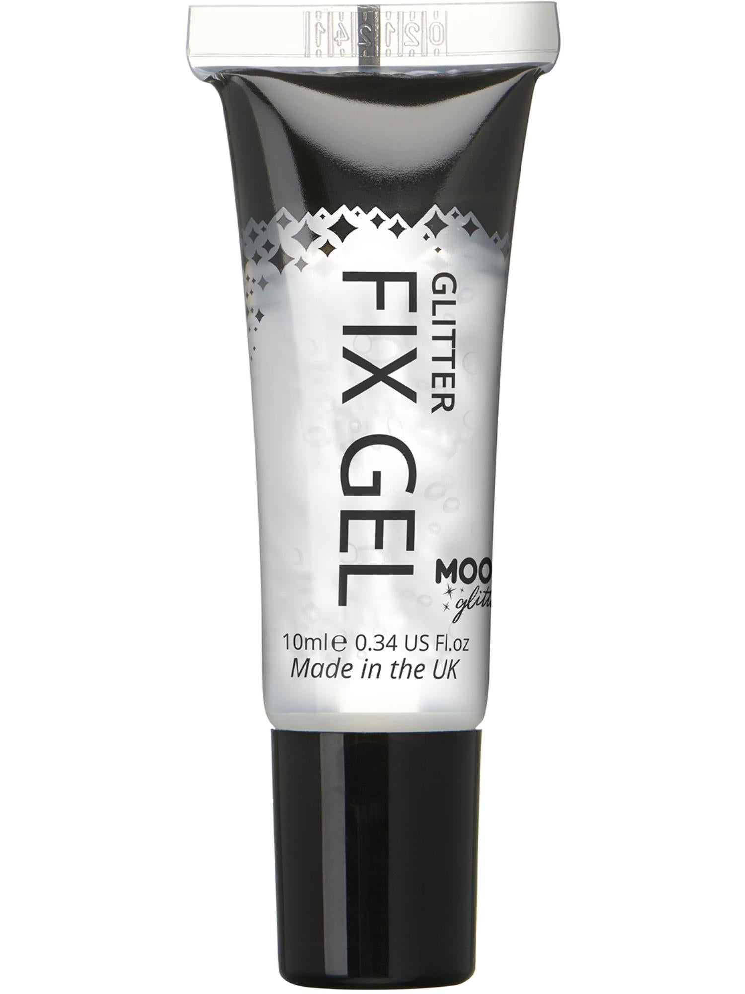 Smiffys Moon Glitter Fix Gel Clear transparentes Glitter-Fixiergel