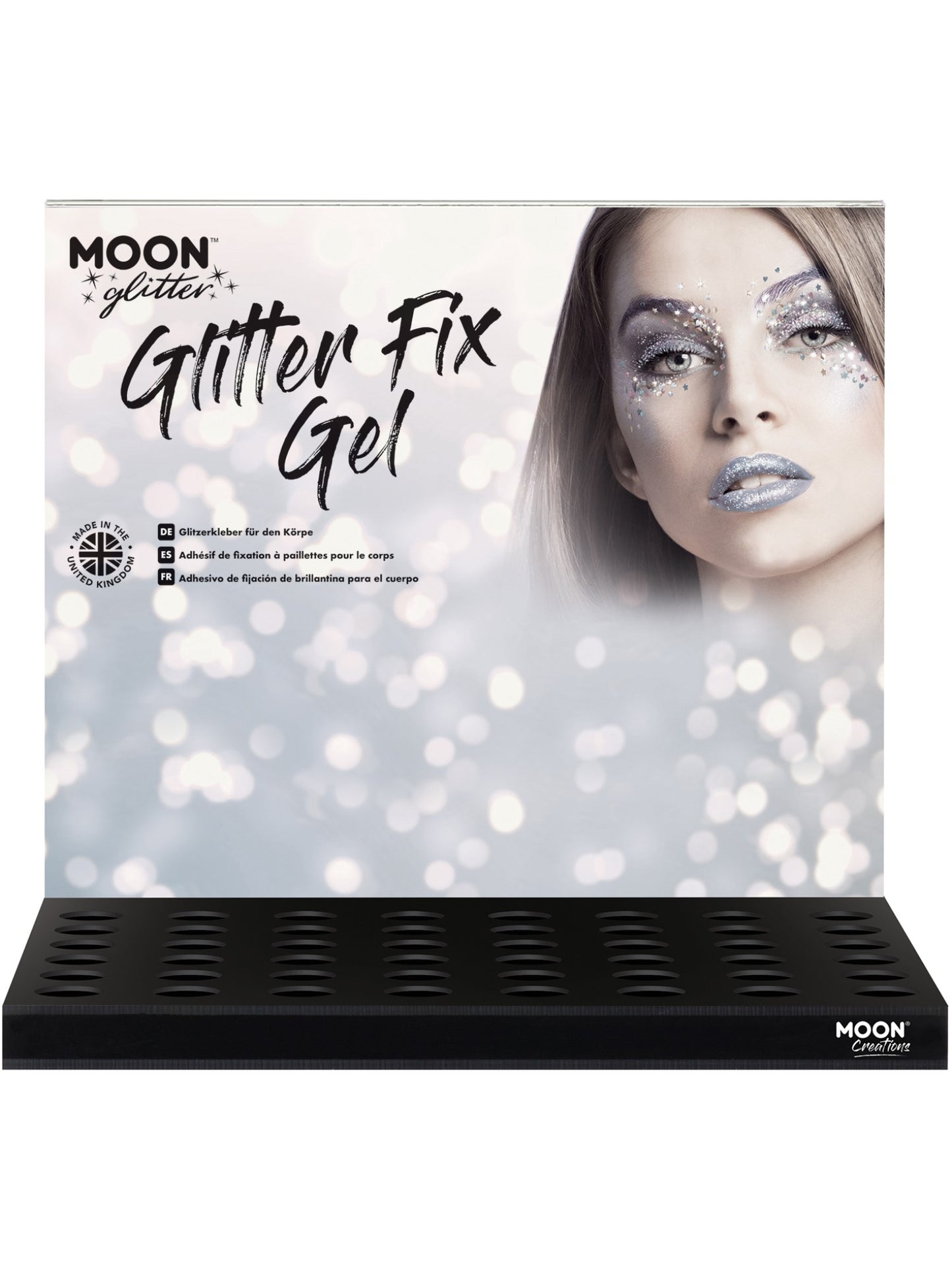 Smiffys Moon Glitter Fix Gel SF für Unisex