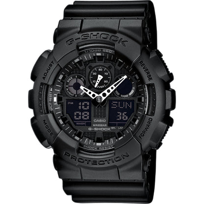 CASIO G-SHOCK GA-100-1A1ER Herrenuhr – Detailansicht