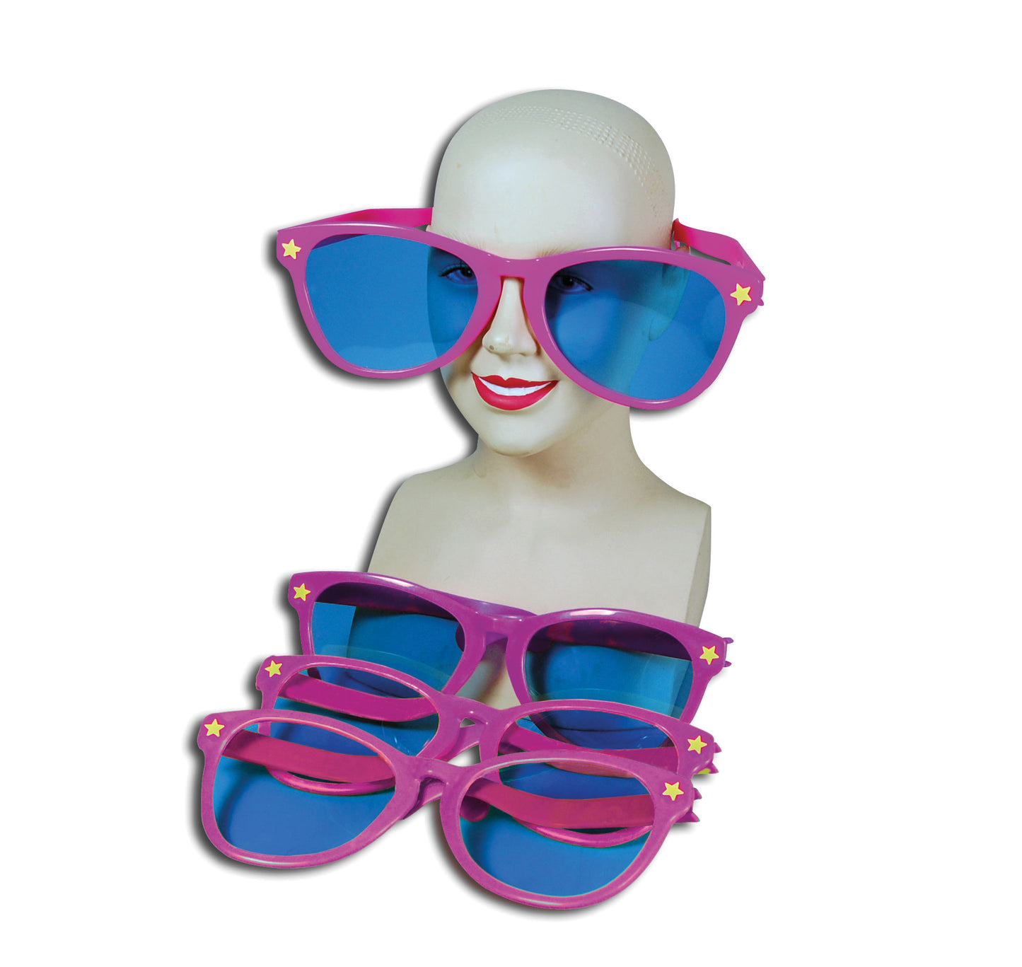 Rubies Rubies Jumbo Specs (6 Asst - Colours) Glasses