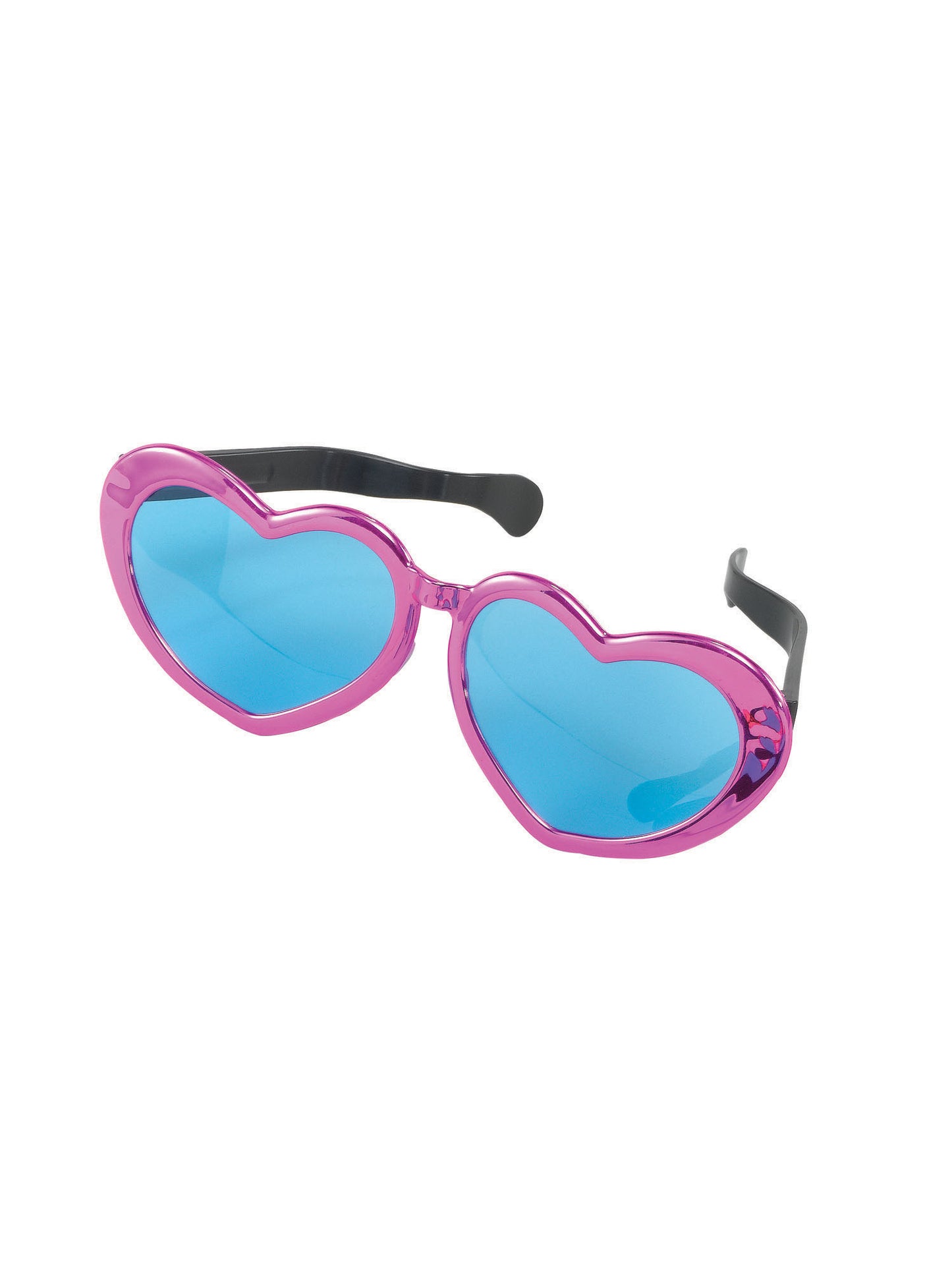 Rubies Rubies Jumbo Metallic Heart Sunglasses