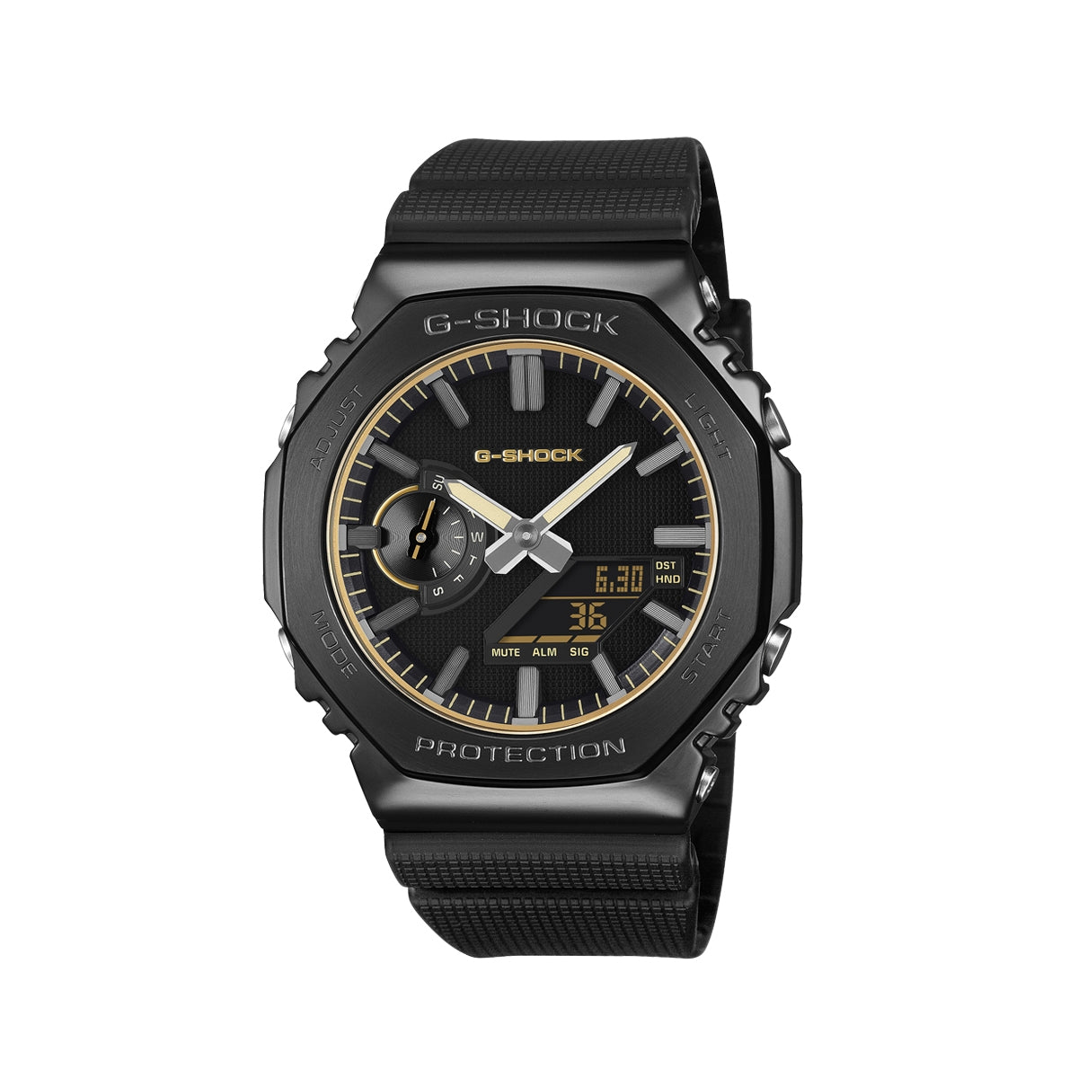 CASIO G-SHOCK GM-2100LXB-1A9ER Luxe Black Armbanduhr – Detailansicht