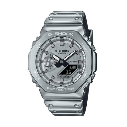 CASIO G-SHOCK Mod. OAK  - FINE METALLIC SERIES - SILVER