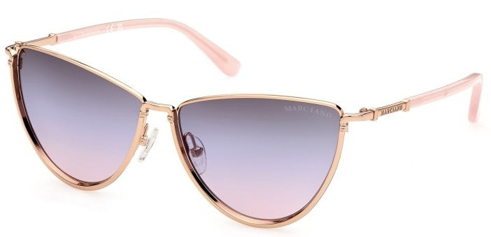 GUESS By MARCIANO SUNGLASSES GUESS by Marciano Sonnenbrille GM0824 Rose Gold – Produktansicht