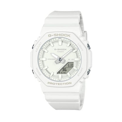 CASIO G-SHOCK GMA-P2100-7AER weisse Armbanduhr – Detailansicht