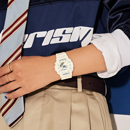 CASIO G-SHOCK Mod. OAK COMPACT - BLUE ACCENT SERIE - IVORY