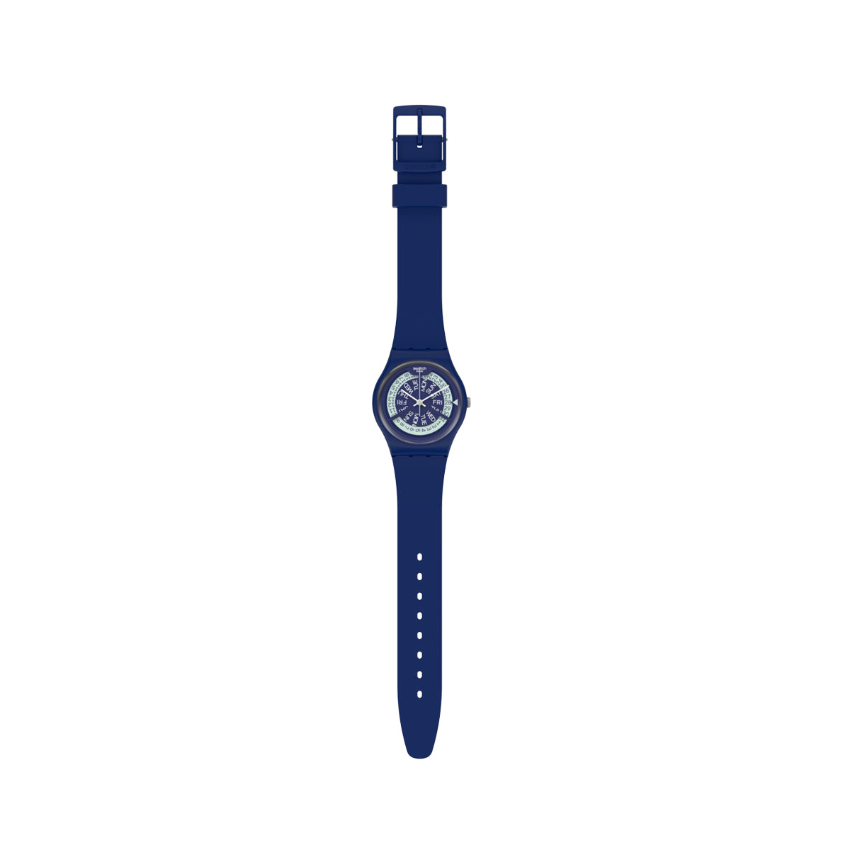 SWATCH N-IGMA NAVY GN727 Armbanduhr in Navy – Detailansicht