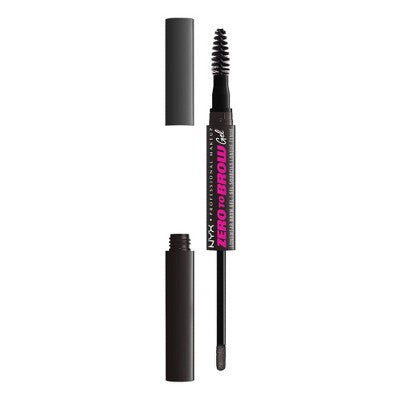 NYX NYX Zero to Brow Gel 08 Schwarz 2 ml Augenbrauengel Kosmetik