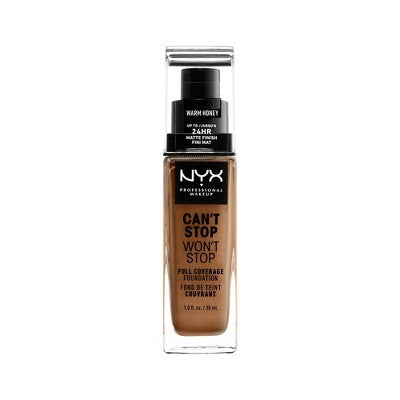 NYX NYX Can't Stop Won't Stop Full Coverage Foundation Warm Walnut 30 ml