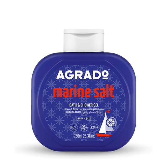 AGRADO AGRADO Duschgel mit Mineralsalzen Gel für Bad und Dusche 500 ml Kosmetik