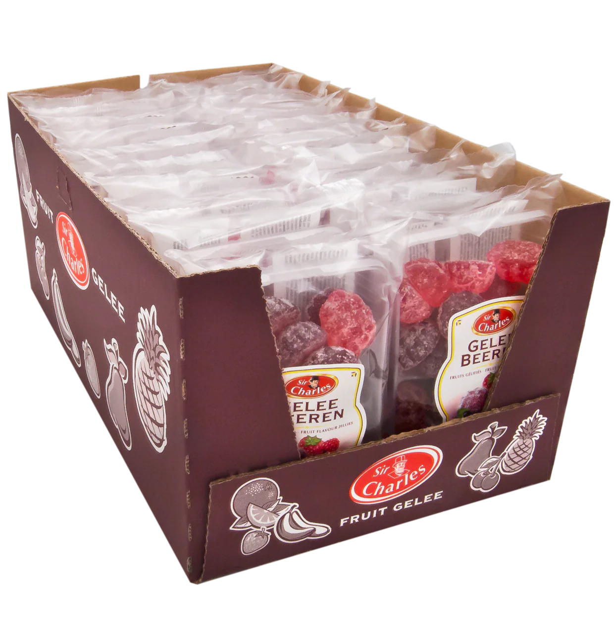 Sir Charles Gezuckertes Gelee mit Beerengeschmack 250g – Detailansicht
