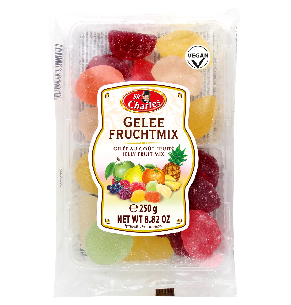 Woogie gezuckertes Gelee mit Fruchtgeschmack 250g