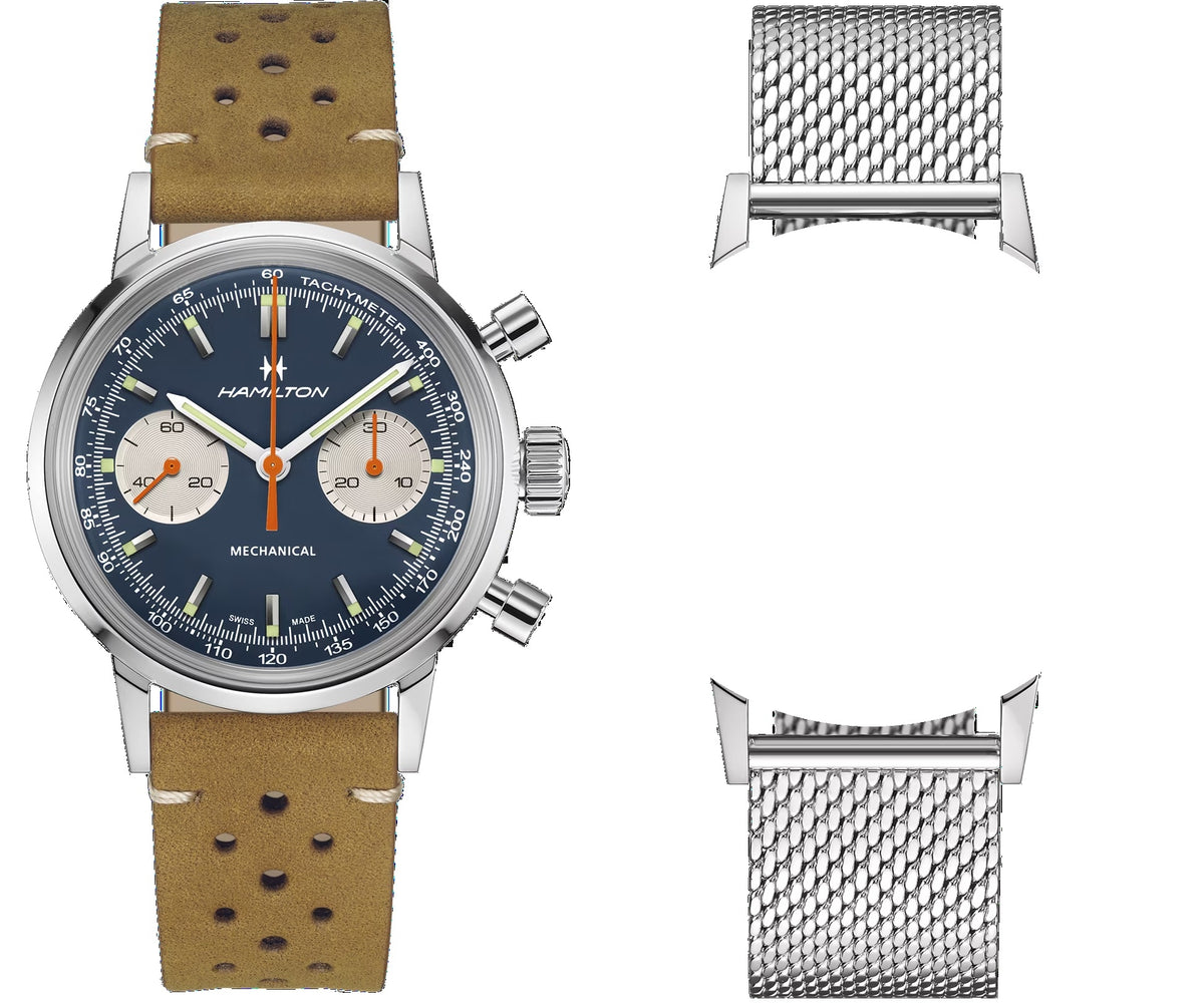 HAMILTON Intra-Matic Automatic Chrono Special Pack mit Extra-Strap – Produktansicht