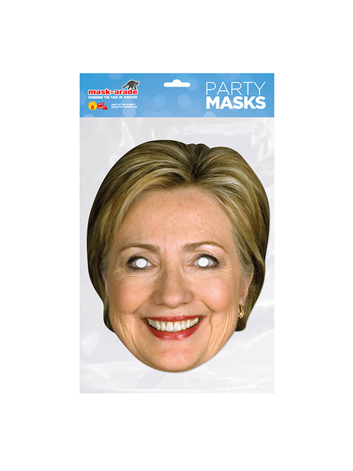 Rubies Hillary Clinton Pappmaske – Produktansicht
