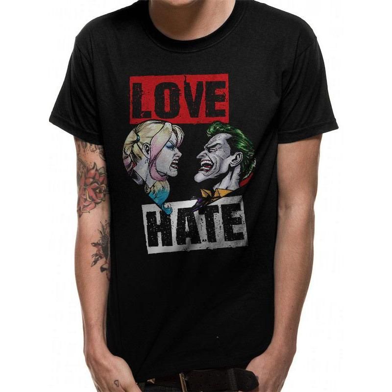 Rubies Batman (DC) Batman Love Hate Unisex T-Shirt T-Shirts