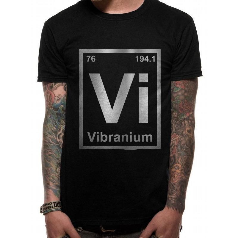 Rubies Marvel Comics Vibranium Unisex T-Shirt T-Shirts