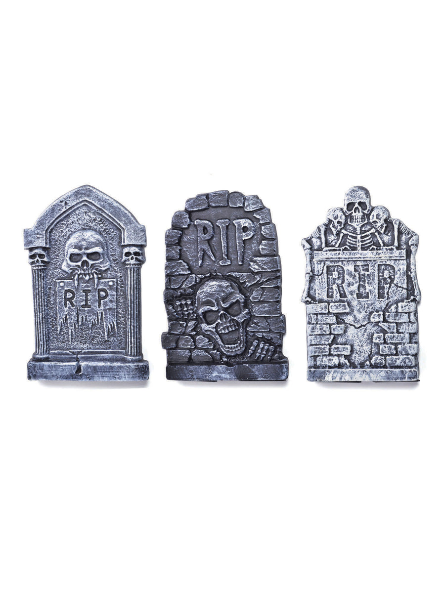 Rubies Grabstein-Dekoration 13 Zoll fuer Halloween in assortiertem Design