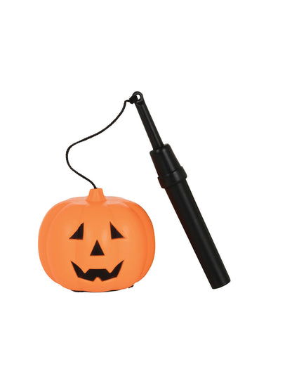 Kleine Rubies Kürbislaterne mit Henkel für Halloween-Dekoration – Produktansicht