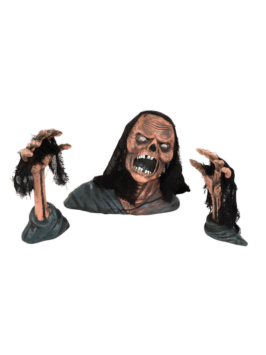 Rubies Zombie Ground Breaker 3-teiliges Halloween-Dekoset