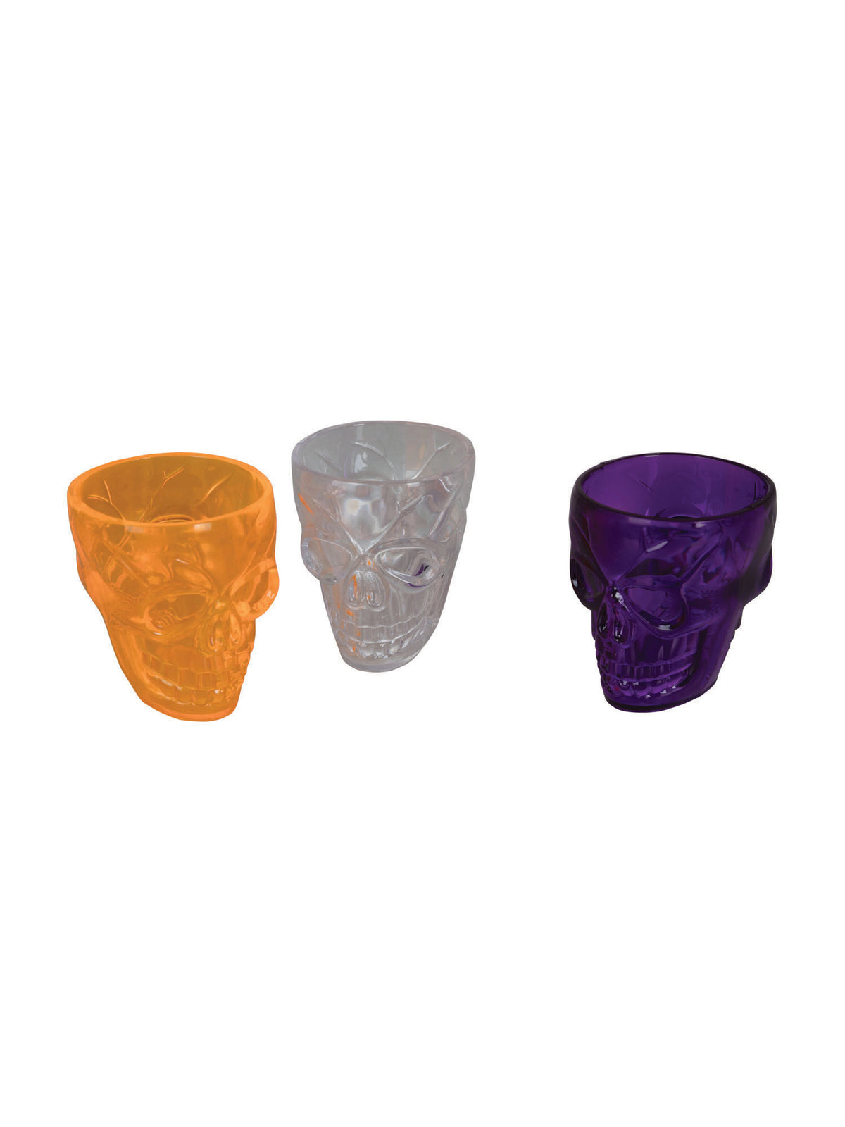 Totenkopf-Schnapsgläser 3er-Set von Rubies