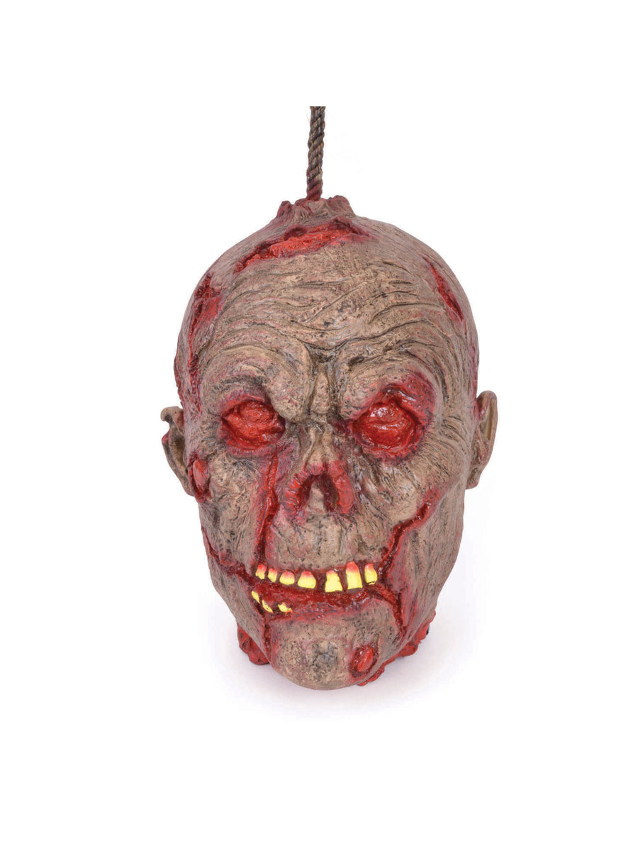 Rubies Decayed Head hängende Halloween-Dekoration mit verwestem Kopf