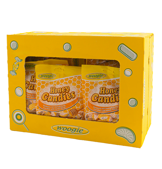Woogie Honey Candies - Bonbons mit Honigfüllung 150g