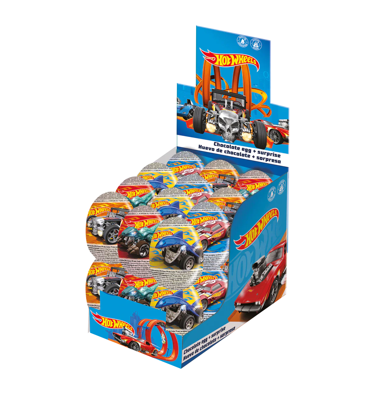 Löffel-Ei Überraschungsei Hot Wheels 17,5g 1 Stück