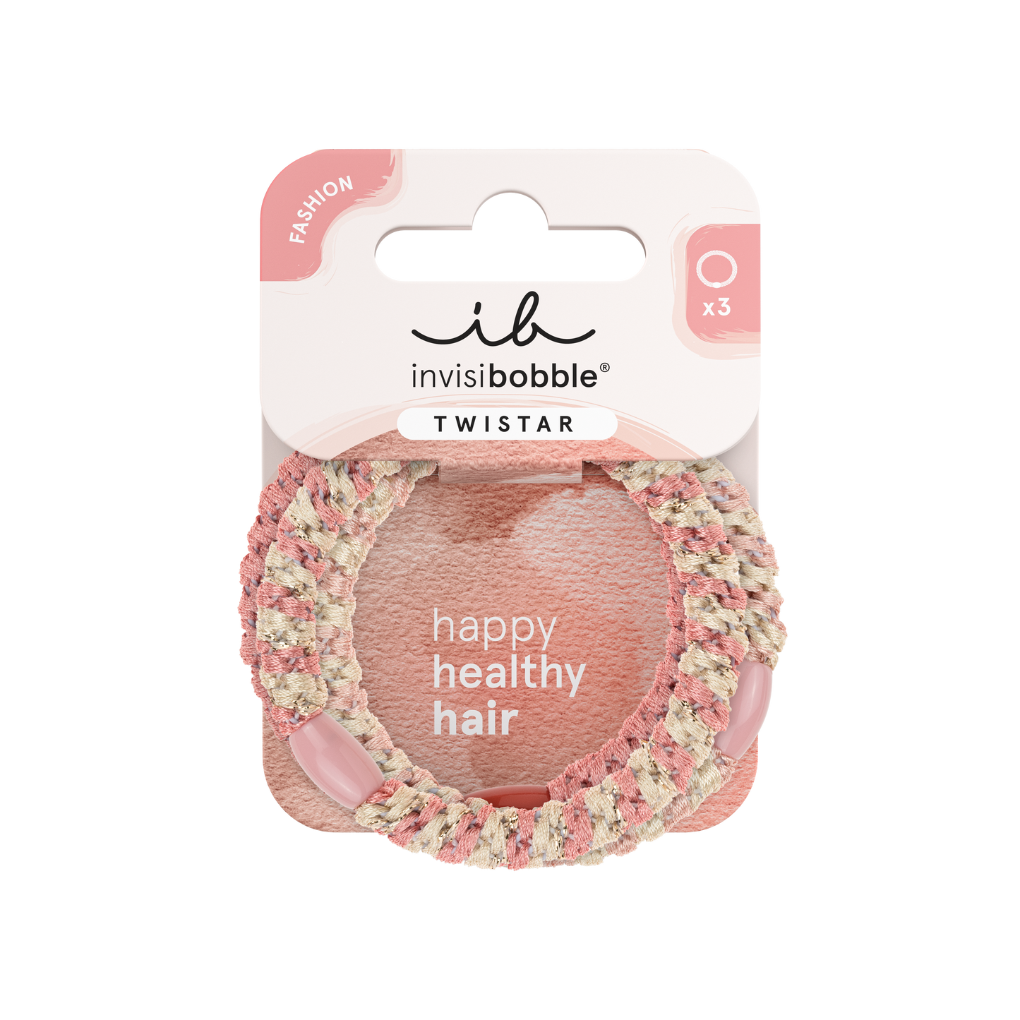 INVISIBOBBLE Invisibobble Twistar  Rouge Braids 3 U