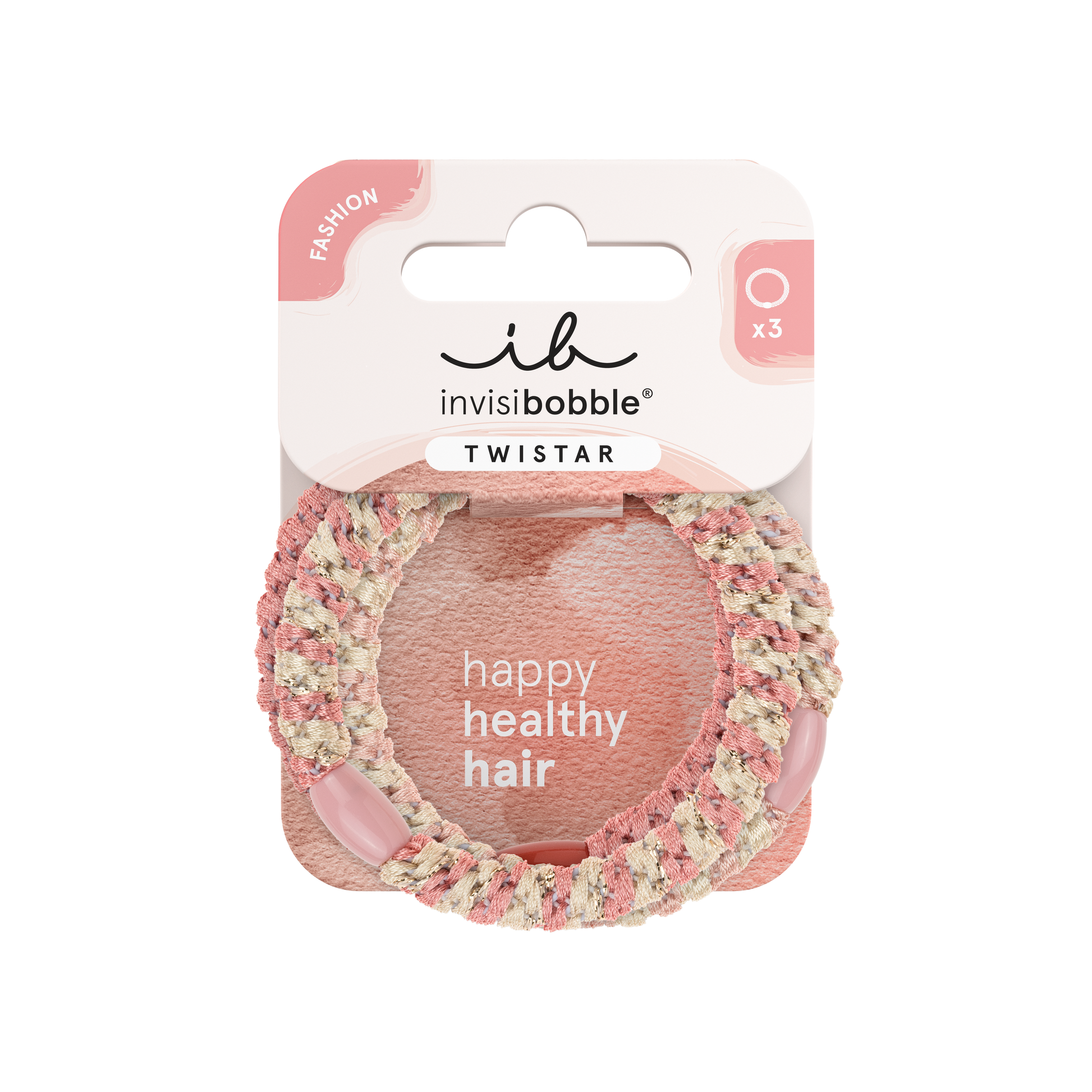 INVISIBOBBLE Invisibobble Twistar  Rouge Braids 3 U