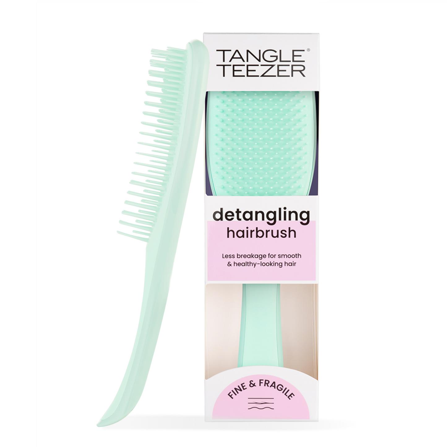 Tangle Teezer Fine Y Fragile Detangling Hairbrush Printed Edition Orange Safari 1 U