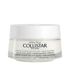 Collistar Attivi Puri Gesichtscreme mit Salicylsäure und Niacinamid 50 ml