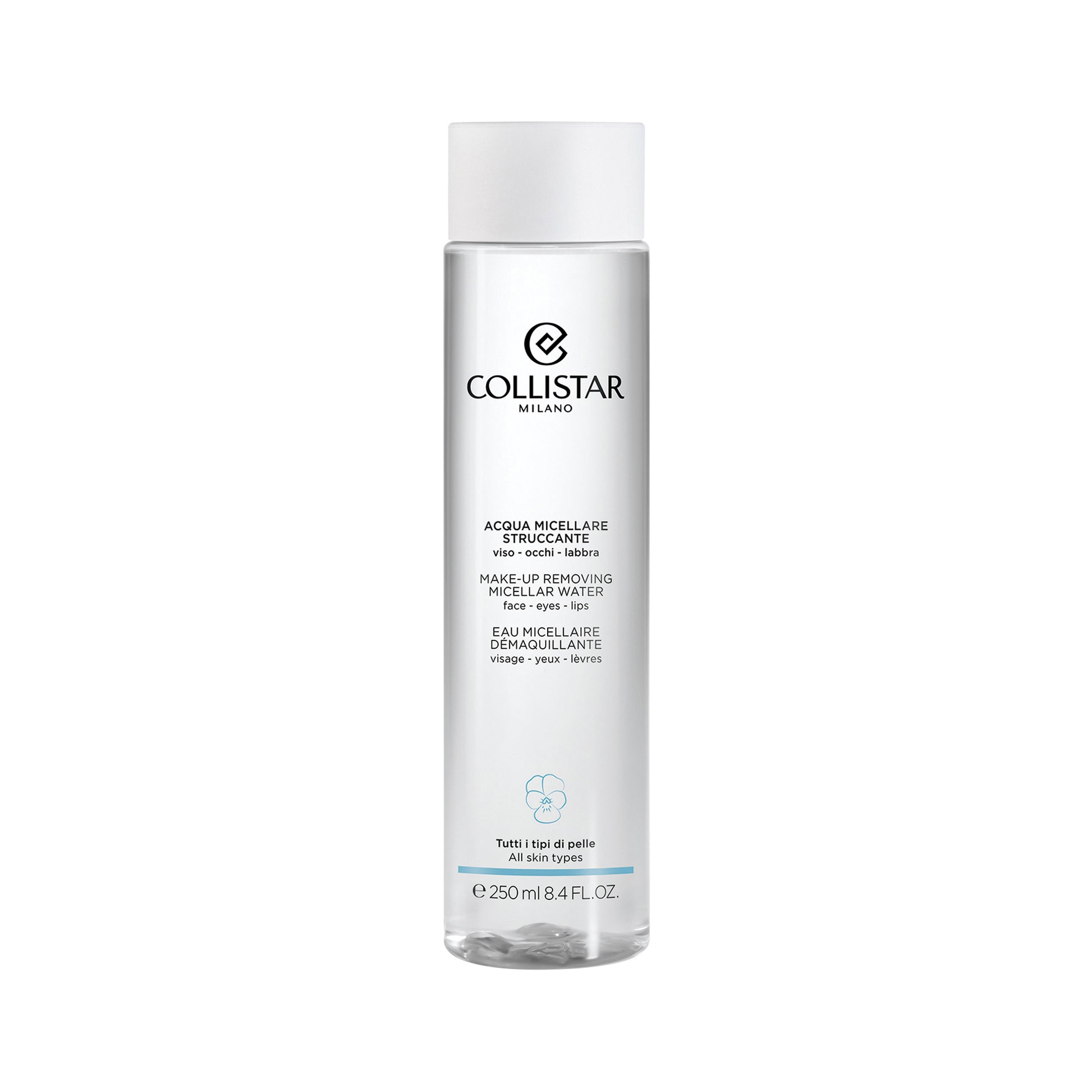 COLLISTAR COLLISTAR Agua Micelar Desmaquillante Mizellenwasser 250 ml Reinigungslösung Kosmetik