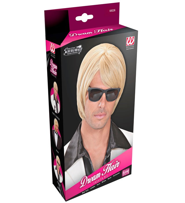 Blonde Dream Hair Perücke in natürlichem Blond für Fasnacht und Karneval