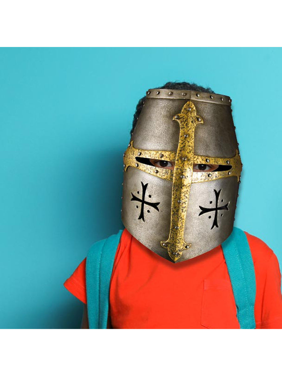 Rubies Knight Helmet Heritage Mask Maske