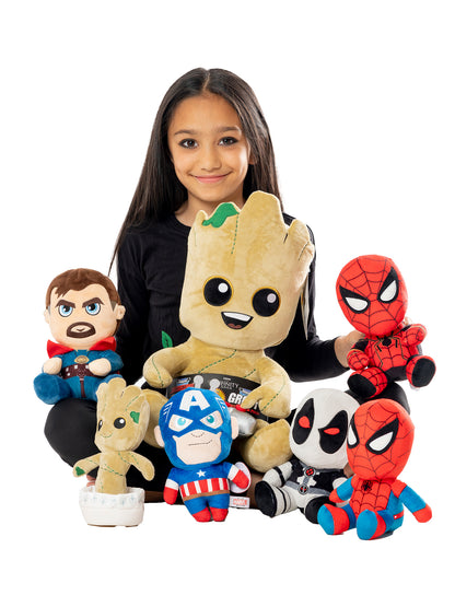 Kidrobot Spider-Man Plueschtier Phunny Marvel – Seitenansicht