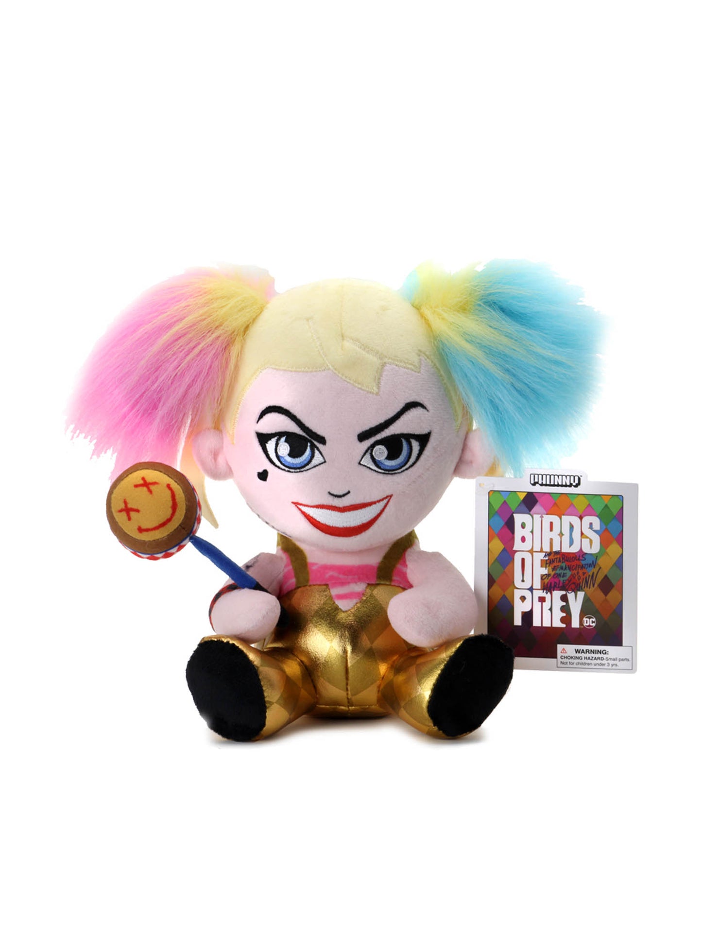 Kidrobot Birds Of Prey Harley Quinn Plush Phunny Soft Toys