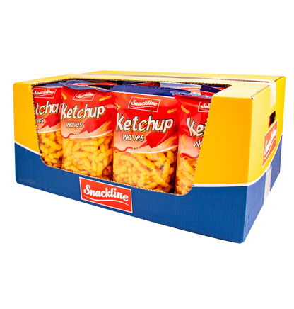 Snackline Ketchup Waves 100g – Detailansicht