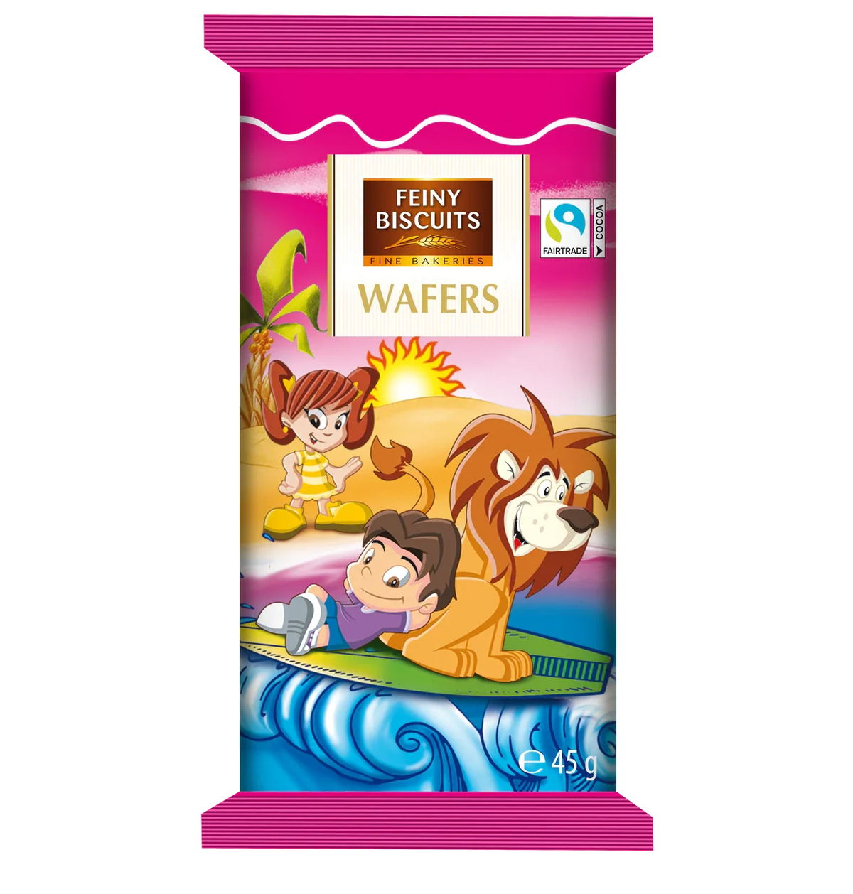Feiny Biscuits Kinder-Waffeln mit Kakaocremefüllung 225 g in verschiedenen Motiven